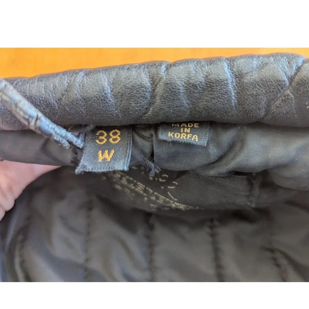 Harley Davidson Leather Motorcycle Jacket Mens 38W‎